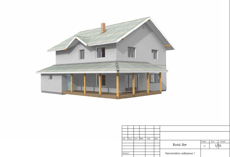 pp1 - Заказать архитектурное проектирование малоэтажных строений